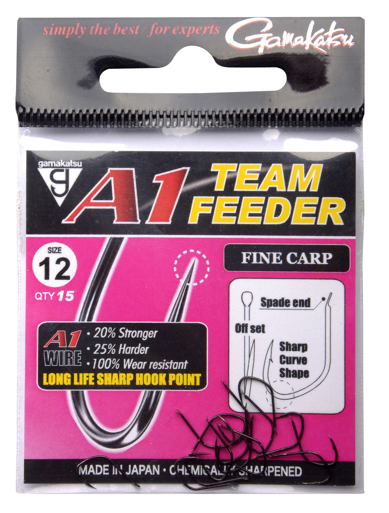 Gamakatsu A1 team feeder fine carp