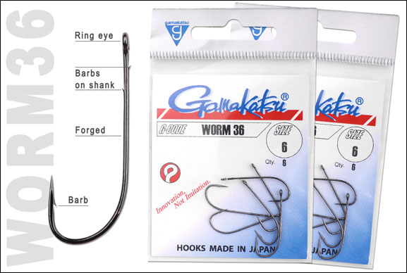 Gamakatsu Worm 36