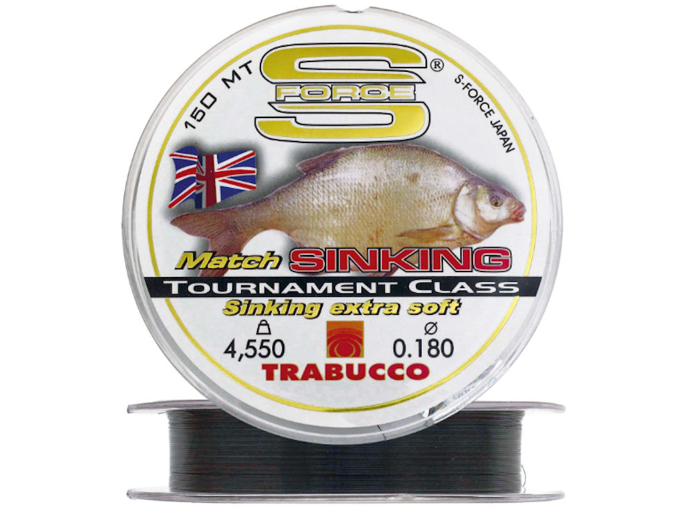 Trabucco S-FORCE MATCH SINKING 0,20mm 150M
