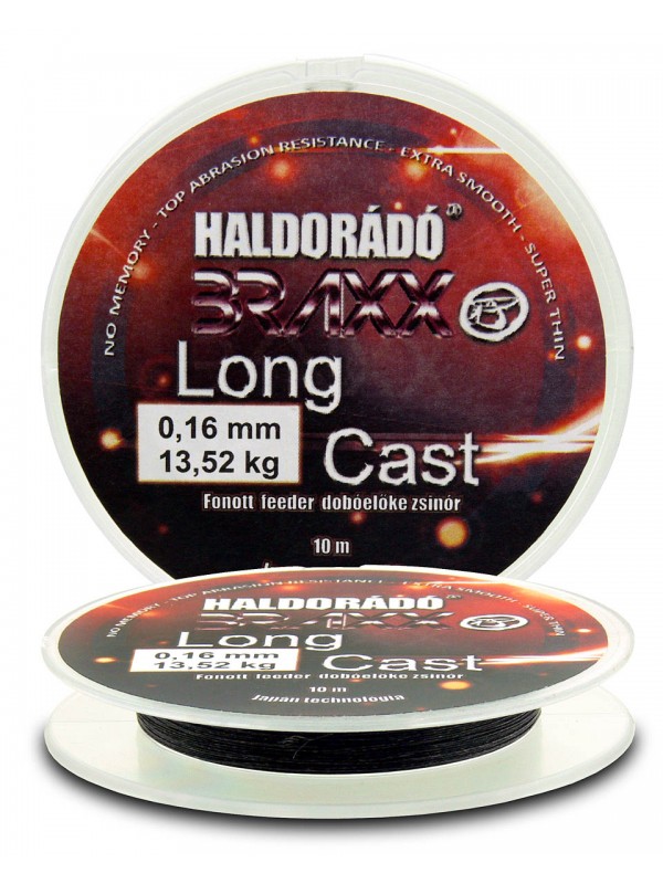 HALDORÁDÓ BRAXX LONG CAST - nahadzovacia šnúra 0,16MM / 10M