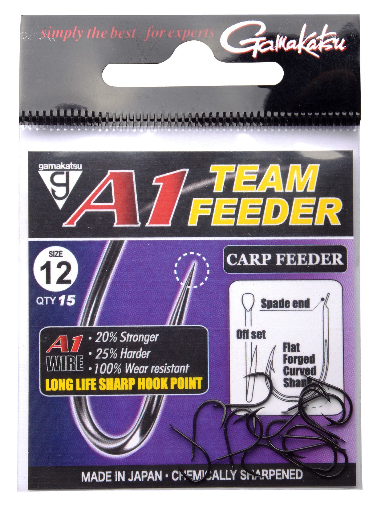 Gamakatsu A1 team feeder carp feeder