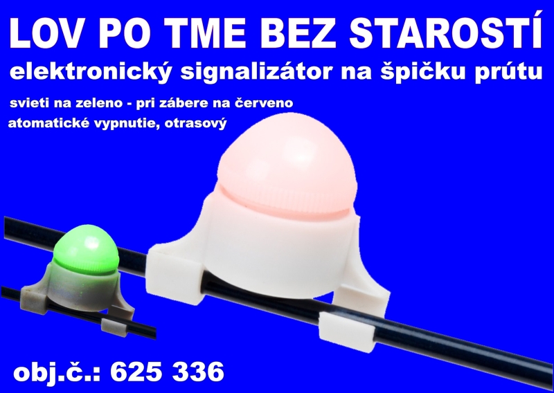 Signalizátor elektronický záberu na špičku