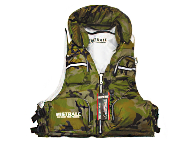 Mistrall X1 plávajúca vesta v.L camou