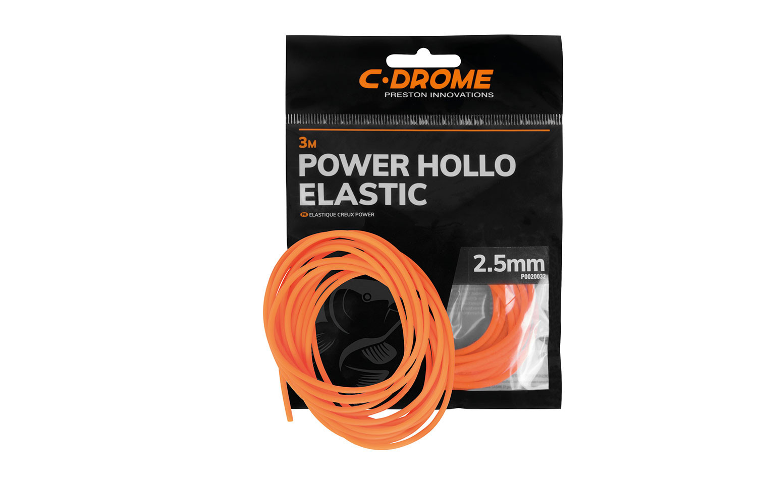 Preston C-drome POWER HOLLO ELASTIC 3m 2,5mm
