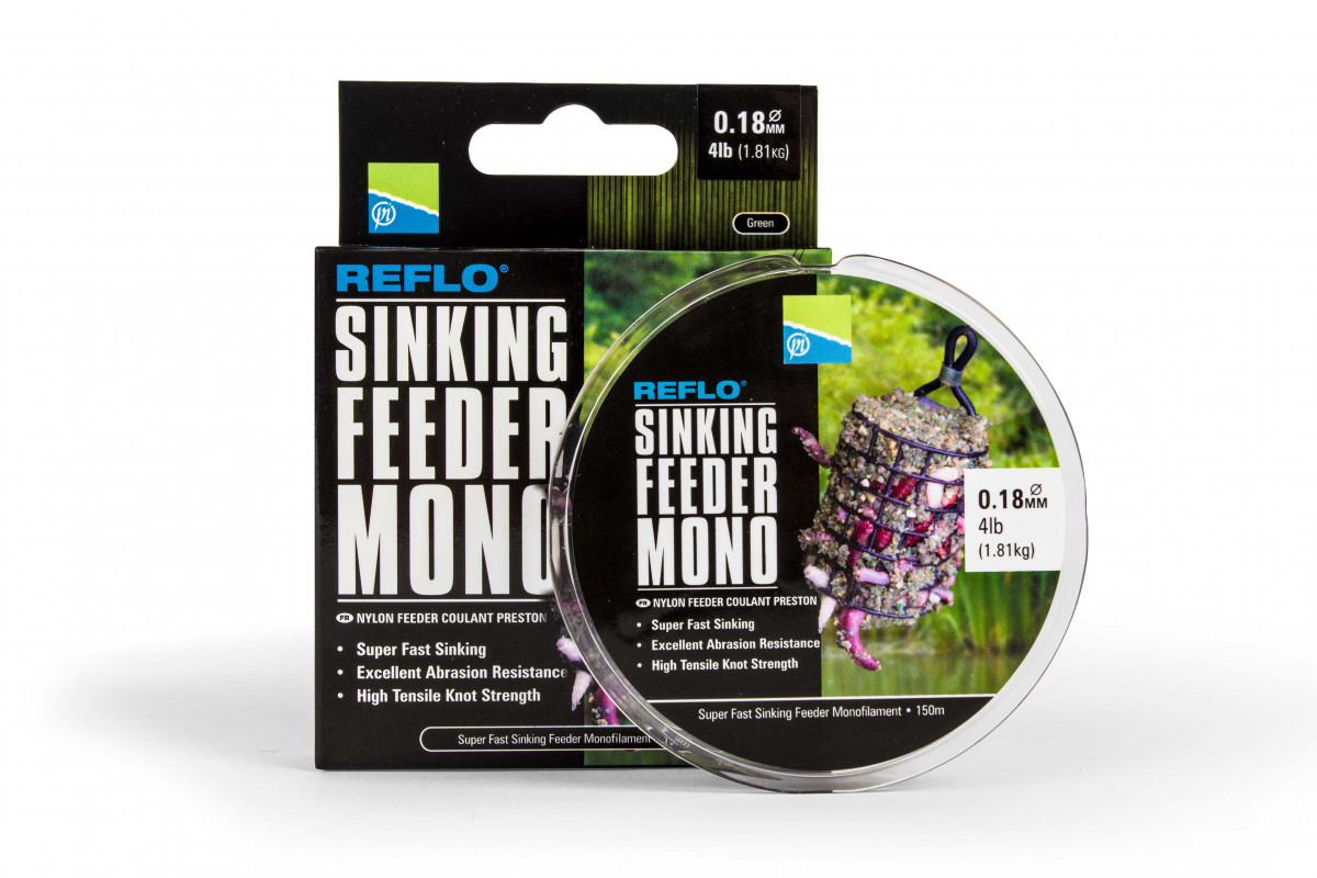 Preston REFLO SINKING FEEDER MONO 150m 0,23mm