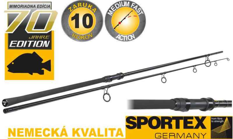SPORTEX Advancer Carp 2-diel 366cm / 3,00lbs prút