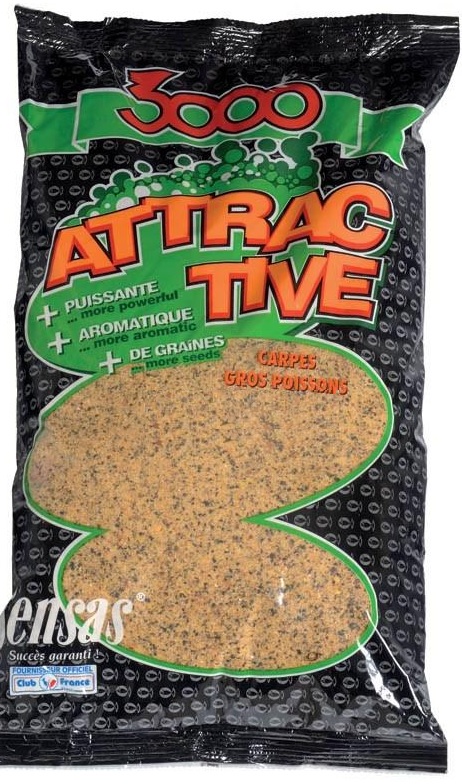 Sensas Krmivo 3000 Attractive Carp (kapor) 1Kg
