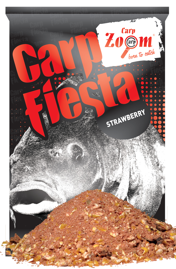 Carp Zoom Carp Fiesta - XXL Carp Red (jahoda) - 3000g