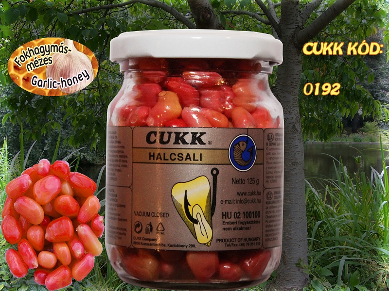 CUKK kukurica bez nálevu MED-CESNAK