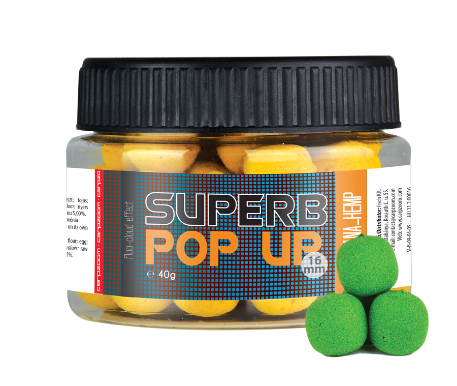 Carp Zoom Superb Pop Up 16mm - mušľa