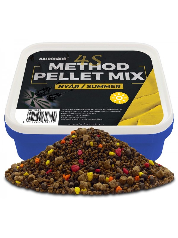 HALDORÁDÓ 4S METHOD PELLET MIX - NYÁR / SUMMER / LETO