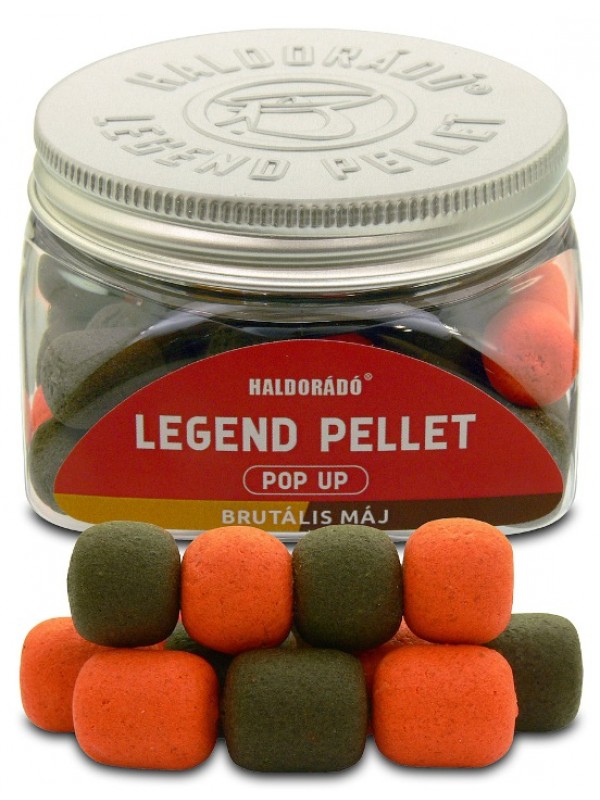 HALDORÁDÓ LEGEND PELLET POP UP 12, 16 MM - BRUTAL LIVER / BRUTALNÁ PEČEŇ
