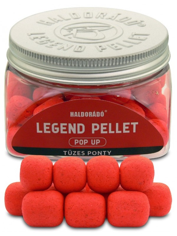 HALDORÁDÓ LEGEND PELLET POP UP 12, 16 MM - OHNIVÝ KAPOR