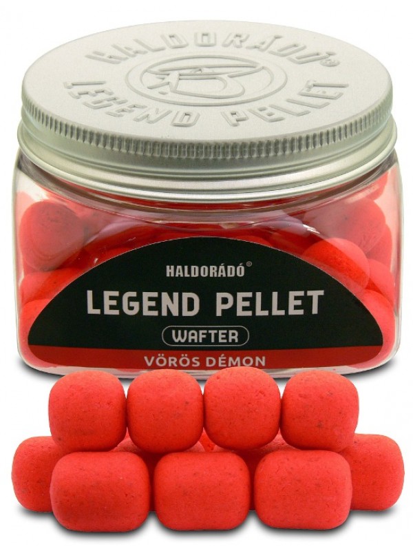 HALDORÁDÓ LEGEND PELLET WAFTER 12, 16 MM - ČERVENÝ DEMON / JAHODA