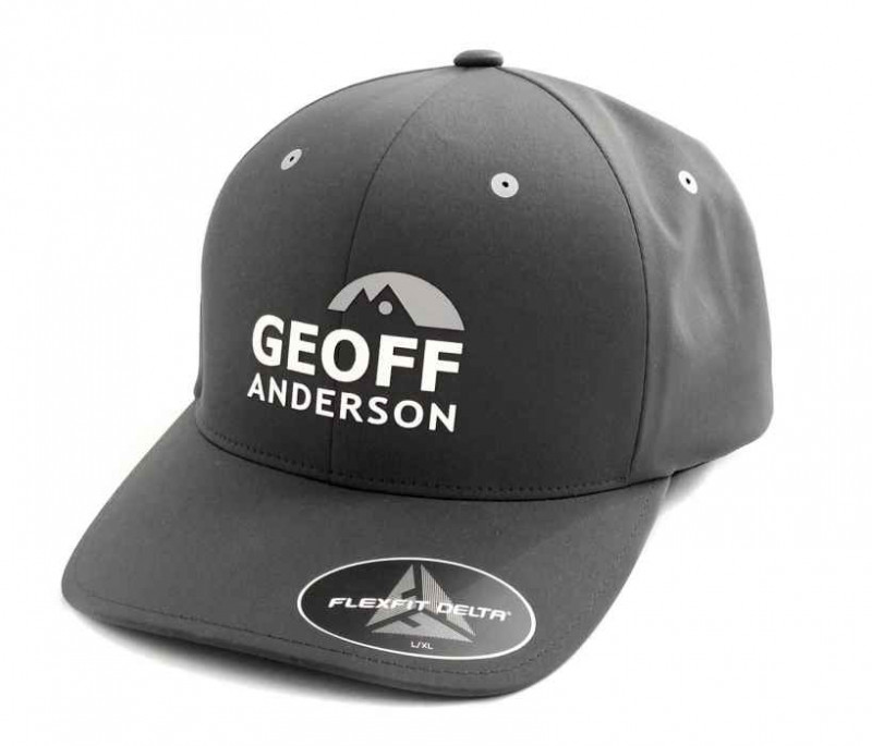 Šiltovka Geoff Anderson FlexFit Delta šedá L/XL