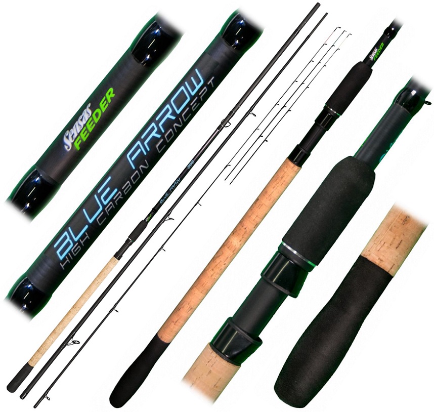 Sensas Blue Arrow Feeder 3,3m Medium 40-80g