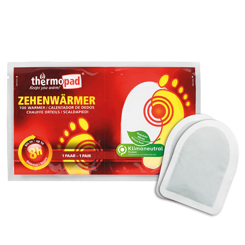 Thermopad Ohrievač prstov na nohách nalepovací 8h