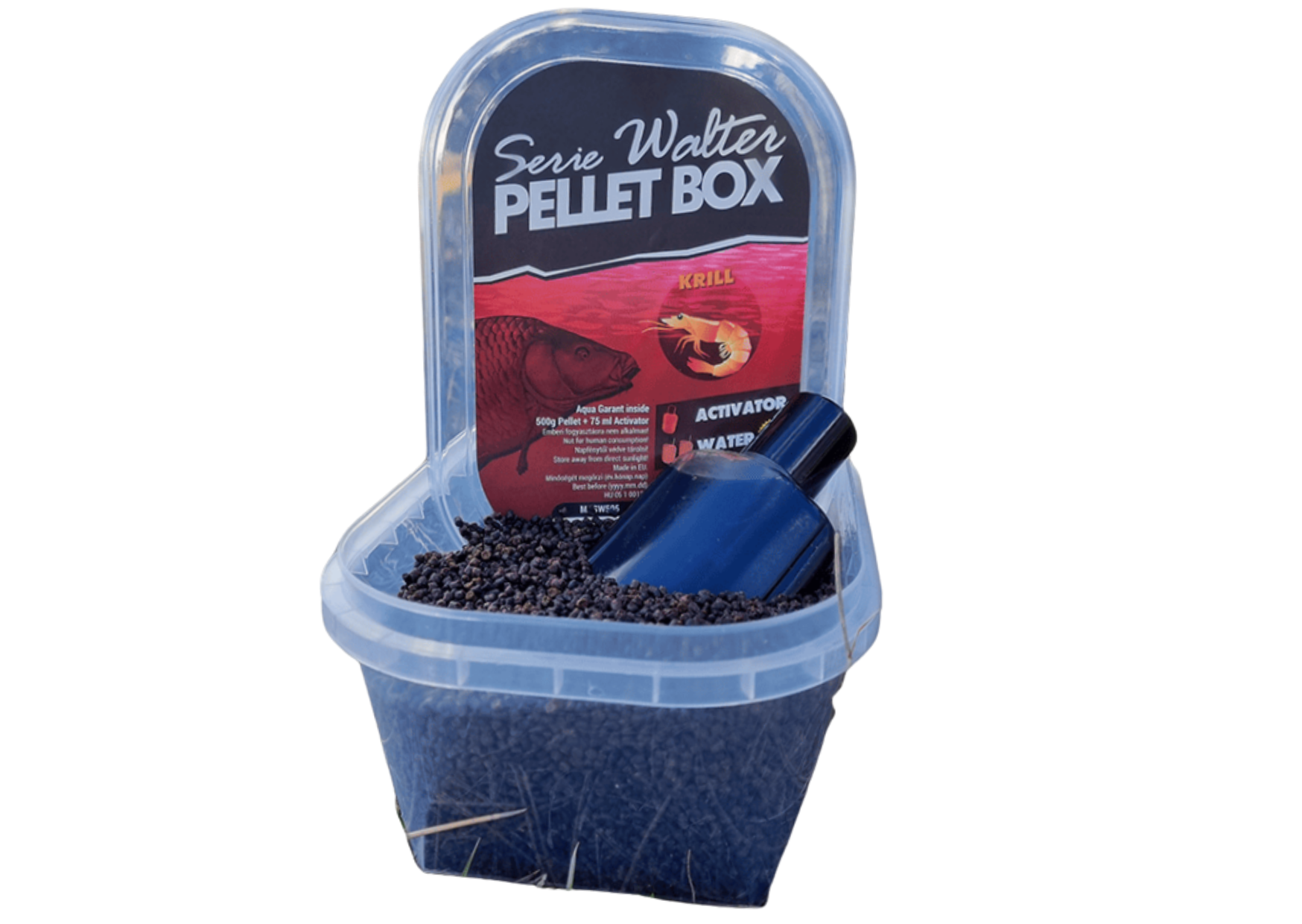 SERIE WALTER PELLET BOX-KRILL 500G+75ML