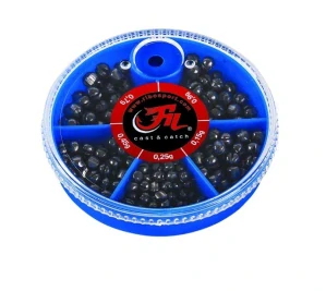 FILFISHING BROKY SPLIT SHOTS SMALL BOX