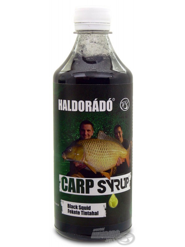 HALDORÁDÓ CARP SYRUP - FEKETE TINTAHAL / BLACK SQUID (ČIERNY KALAMAR)