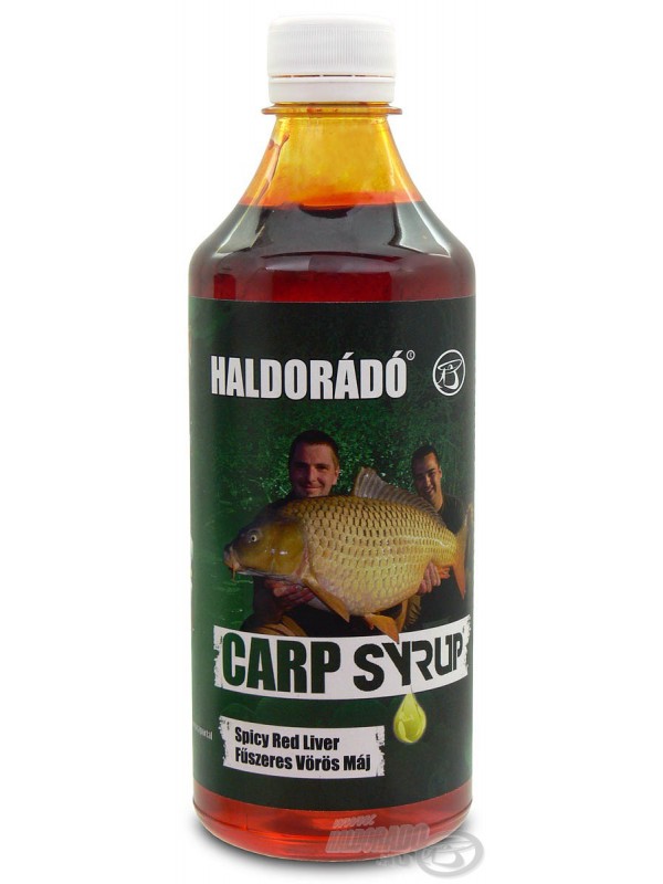 HALDORÁDÓ CARP SYRUP - FŰSZERES VÖRÖS MÁJ / SPICY RED LIVER (KORENISTÁ ČERVENÁ P