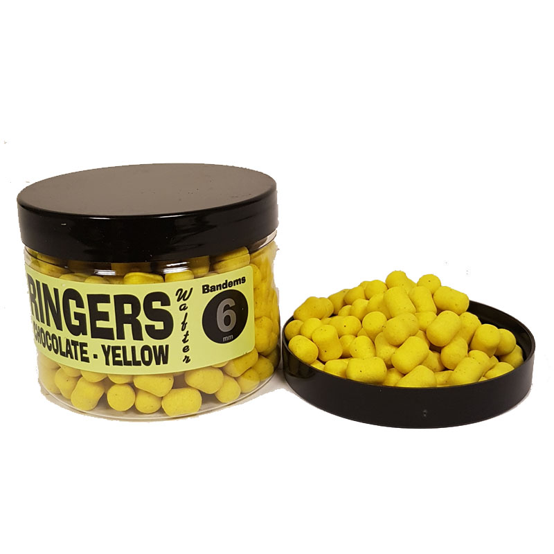 Ringers Chocolate YELLOW Wafters 6mm