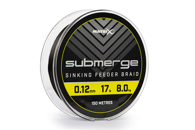 Matrix Submerge sinking feeder braid 0.12mm 150m
