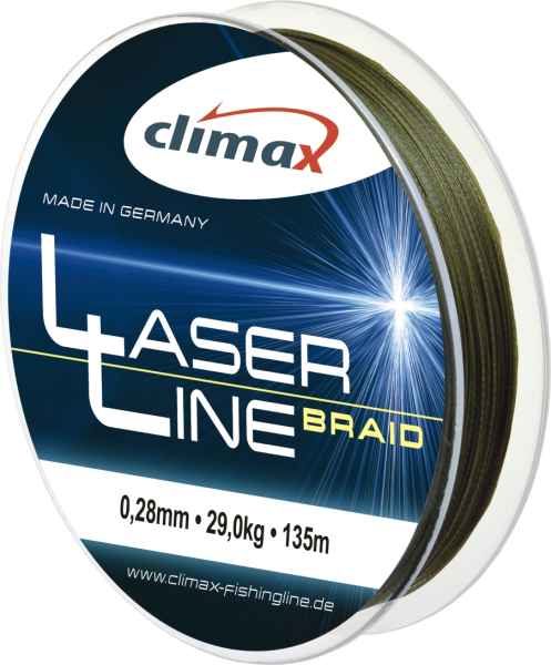 Climax Laser Braid line Olive SB 6 135m 0,06mm / 4,5kg