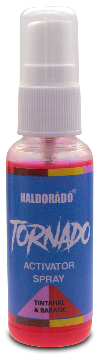 Haldorádó TORNADO Activator Spray - Tintahal & Barack - Squid-Broskyňa