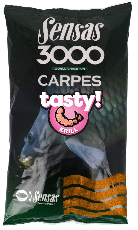 Sensas 3000 Carp Tasty Krill (kapor krill) 1kg