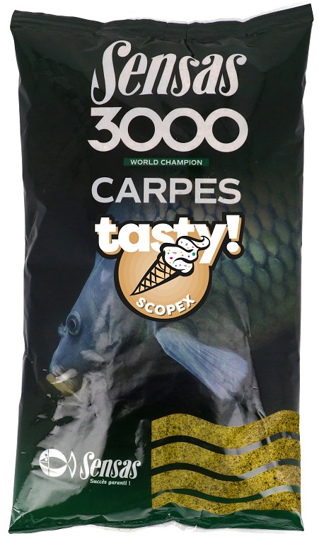 Sensas 3000 Carp Tasty Scopex (kapor Scopex) 1kg