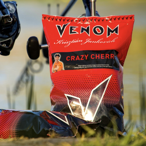 Feedermania Venom Boilie 20mm-Crazy Cherry 900g