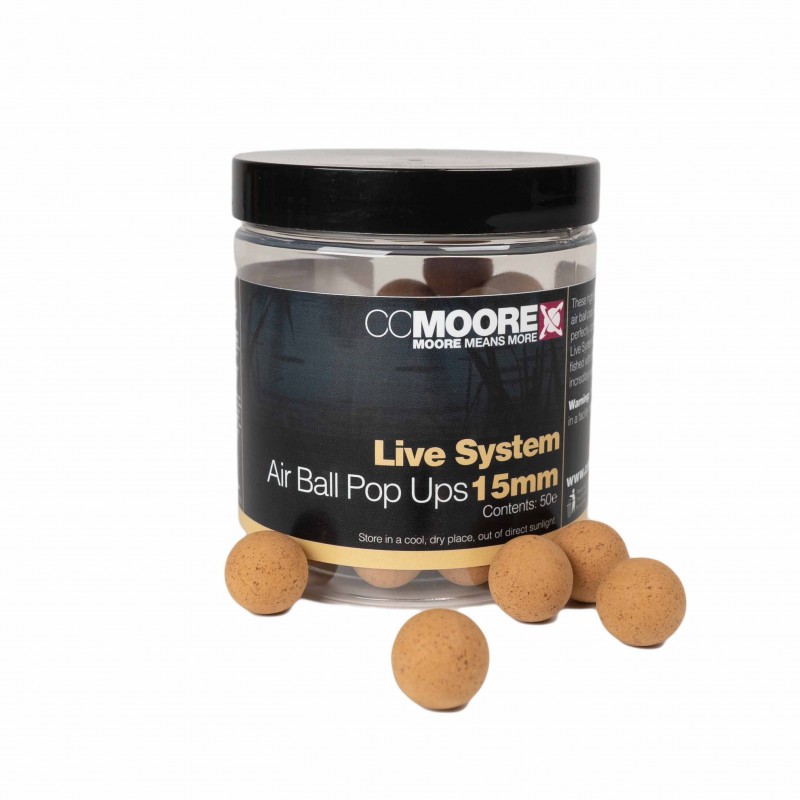 CC Moore LIVE SYSTEM AIR BALL POP UPS 15mm