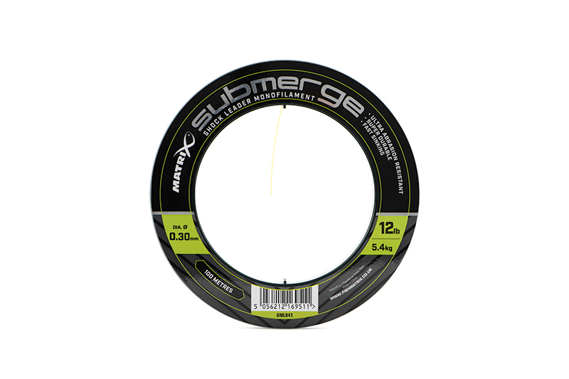 ŠOKOVÝ VLASEC MATRIX SUBMERGE SHOCK LEADER 12lb - 5.4kg 0.30mm (100m)