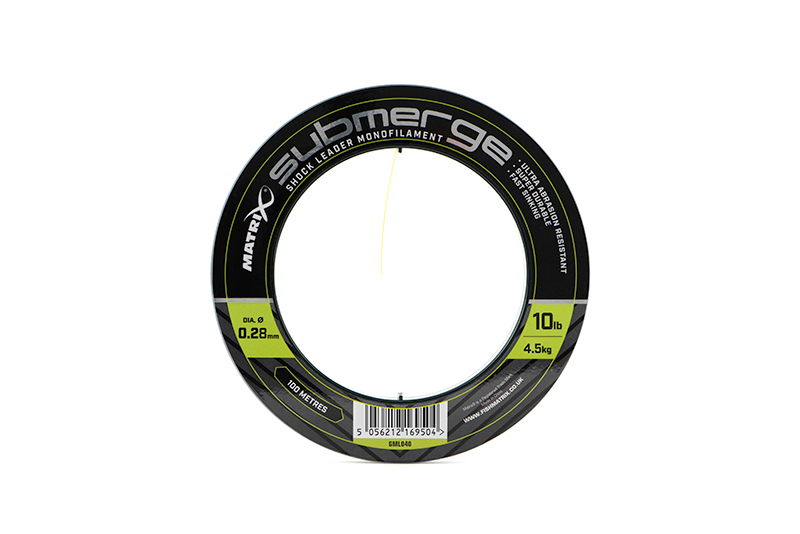 ŠOKOVÝ VLASEC MATRIX SUBMERGE SHOCK LEADER 10lb - 4.5kg 0.28mm (100m)