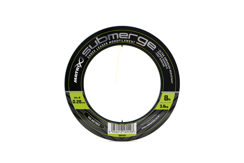 ŠOKOVÝ VLASEC MATRIX SUBMERGE SHOCK LEADER 8lb - 3.6kg 0.26mm (100m)