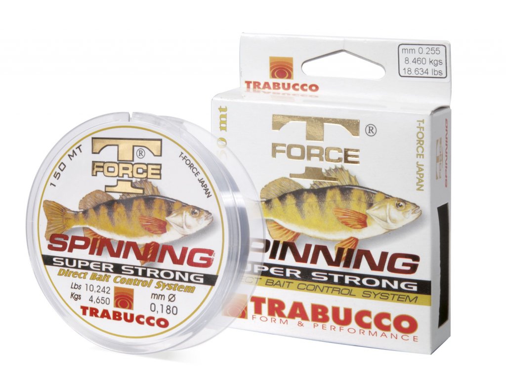 Trabucco T-force spinning silon 0,255mm 150m