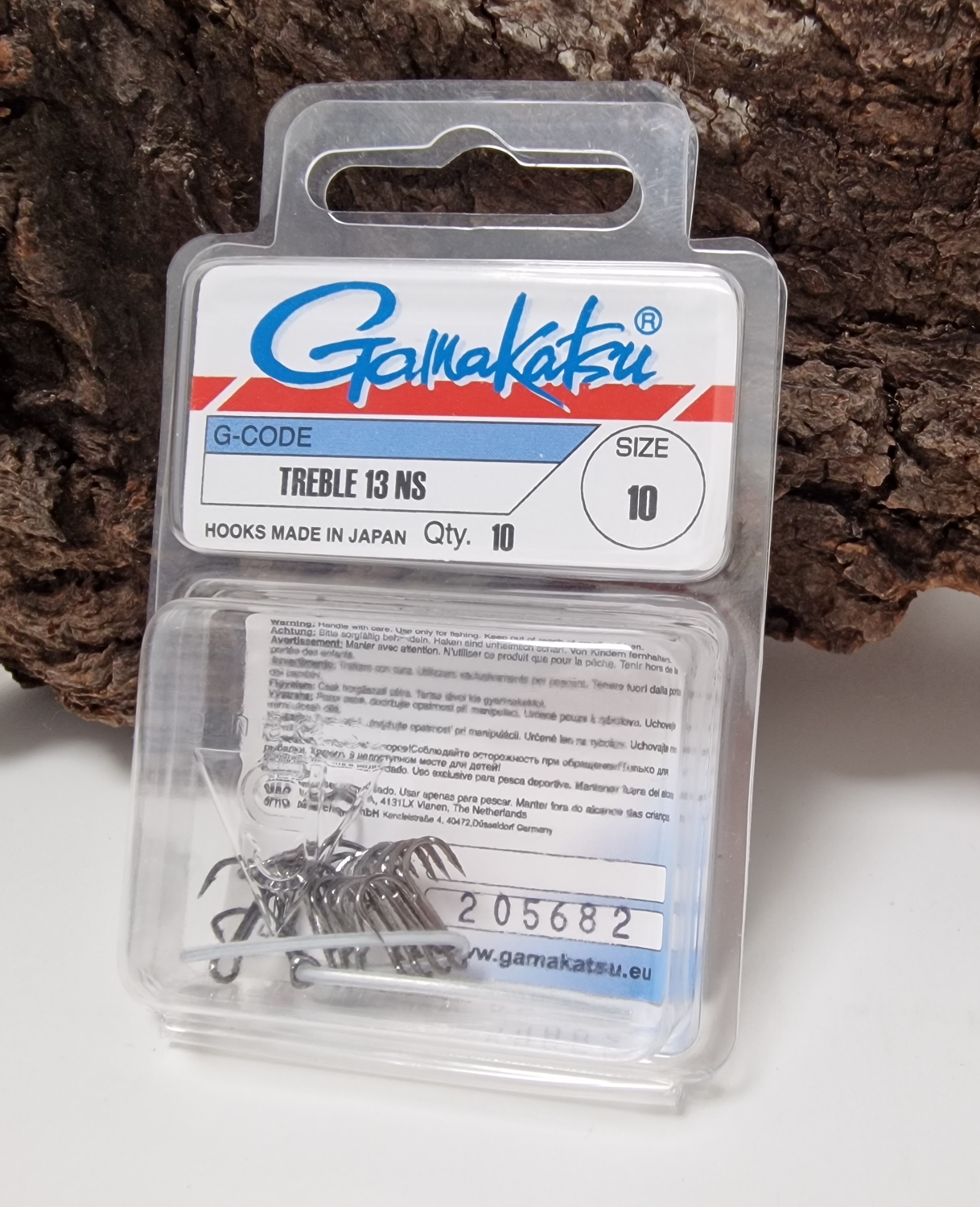 GAMAKATSU TREBLE 13NS veľkosť 10 Black Nikel