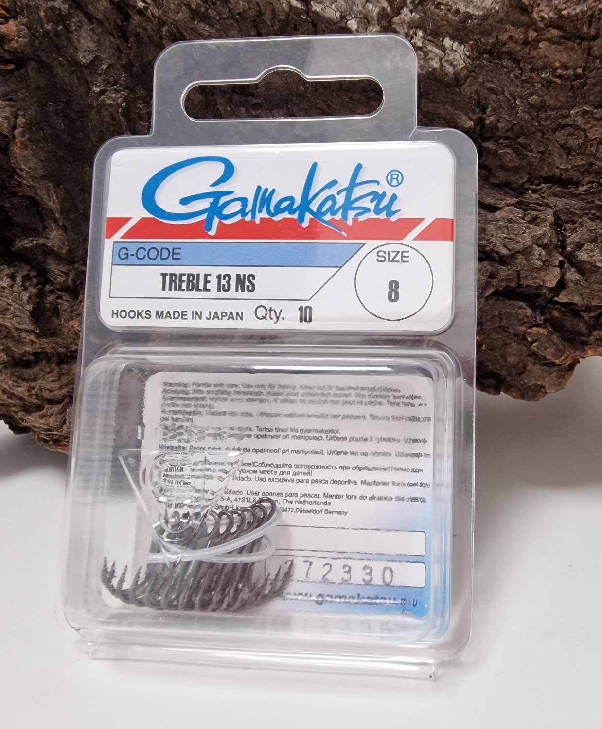 GAMAKATSU TREBLE 13NS veľkosť 6 Black Nikel