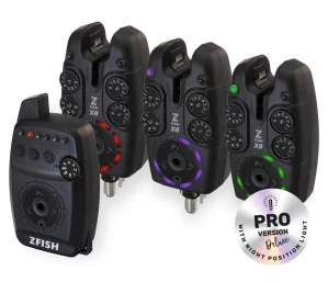 ZFISH SADA HLÁSIČŮ BITE ALARM SET ZX8 PRO 3+1