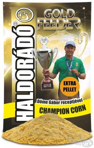 HALDORÁDÓ GOLD FEEDER CHAMPION CORN - EXTRA PELLET 1kg