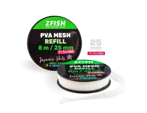 ZFISH Punčocha PVA PRO Refill 25 mm/7+1 m Zdarma!