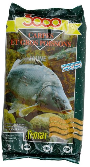 Sensas Krmivo 3000 Carpes Jaune (kapor žltý) 1kg