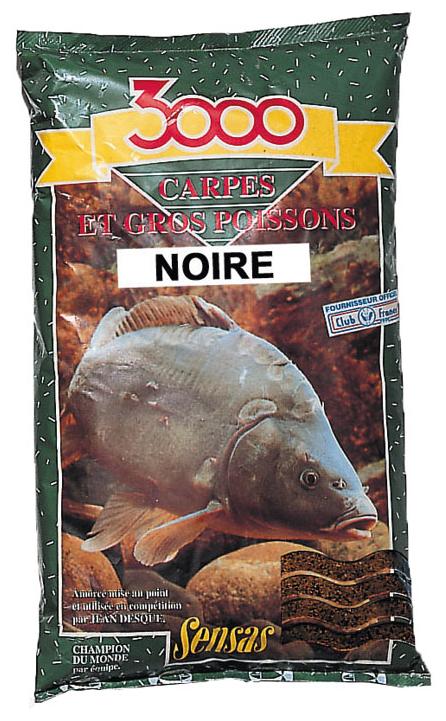 Sensas Krmivo 3000 Carpes Noir (kapor čierny zima) 1kg