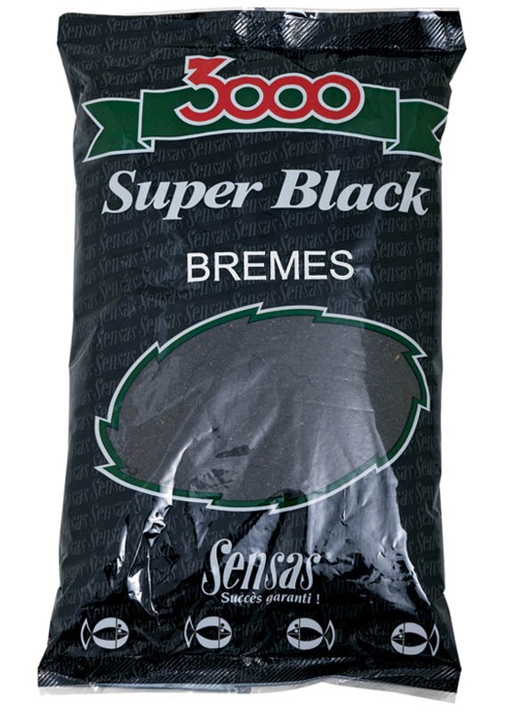 Sensas Krmivo 3000 Super Black (Pleskáč-čierne) 1kg