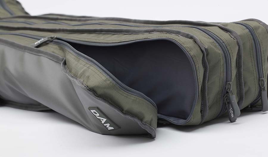 DAM® 3-COMPARTMENT PADDED ROD BAGS 150X33X30CM