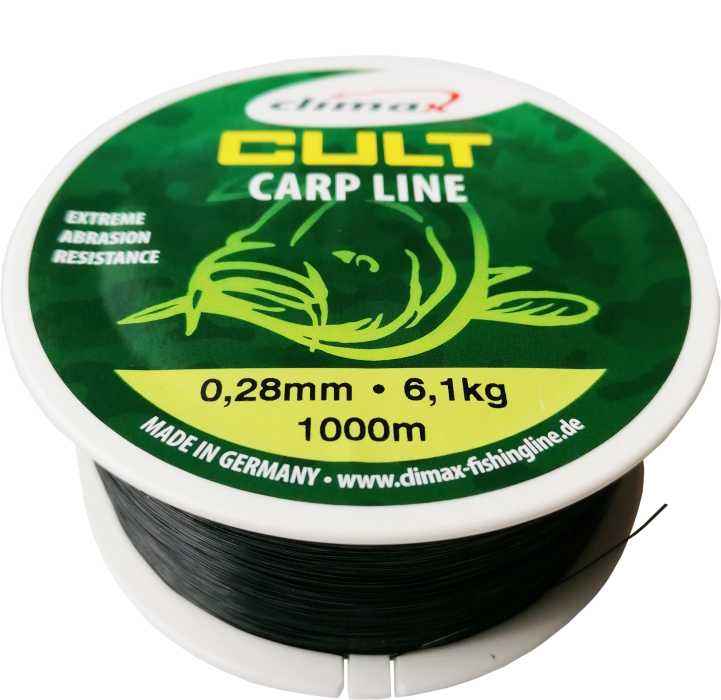 Climax silon Cult Carp line - čierny 1000m 0,34mm