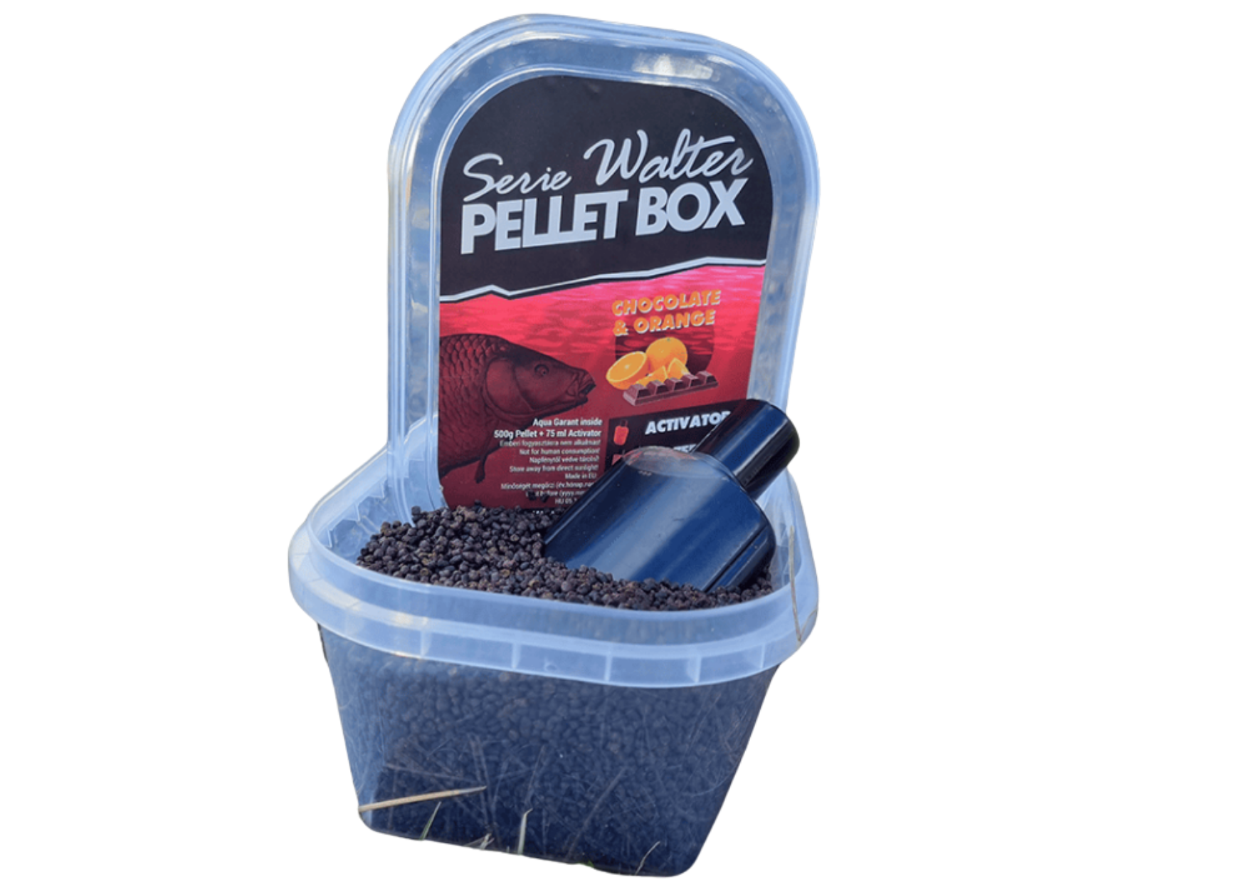 SERIE WALTER PELLET BOX-CHOCO ORANGE 500G+75ML