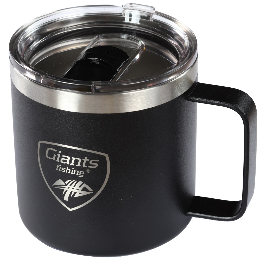GIANTS FISHING SET NÁDOBÍ - TERMO HRNEK + SADA PŘÍBORŮ + TALÍŘ