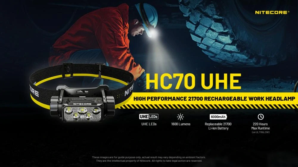 NITECORE HC70 UHE čelovka